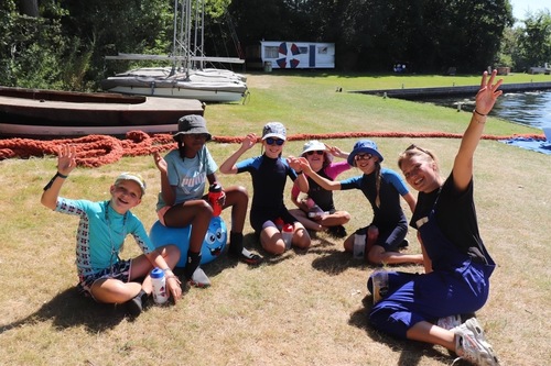 Zeilen bij de Brielse Zeilschool